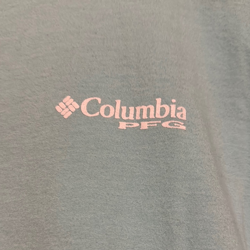 Columbia PFG Light Blue Shirt